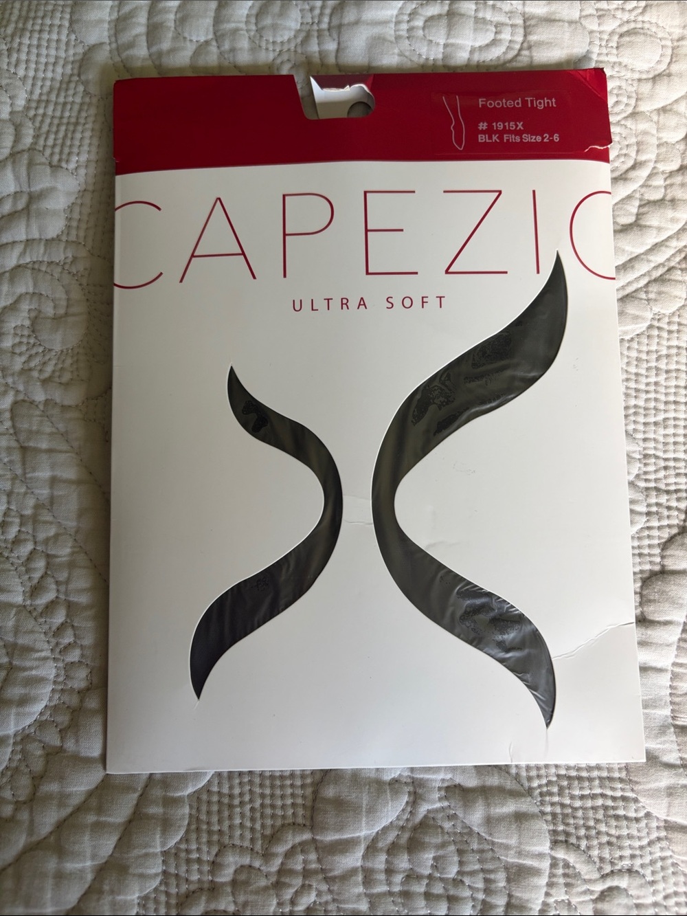 Capezio Black Tights - size 2-6 - NEW